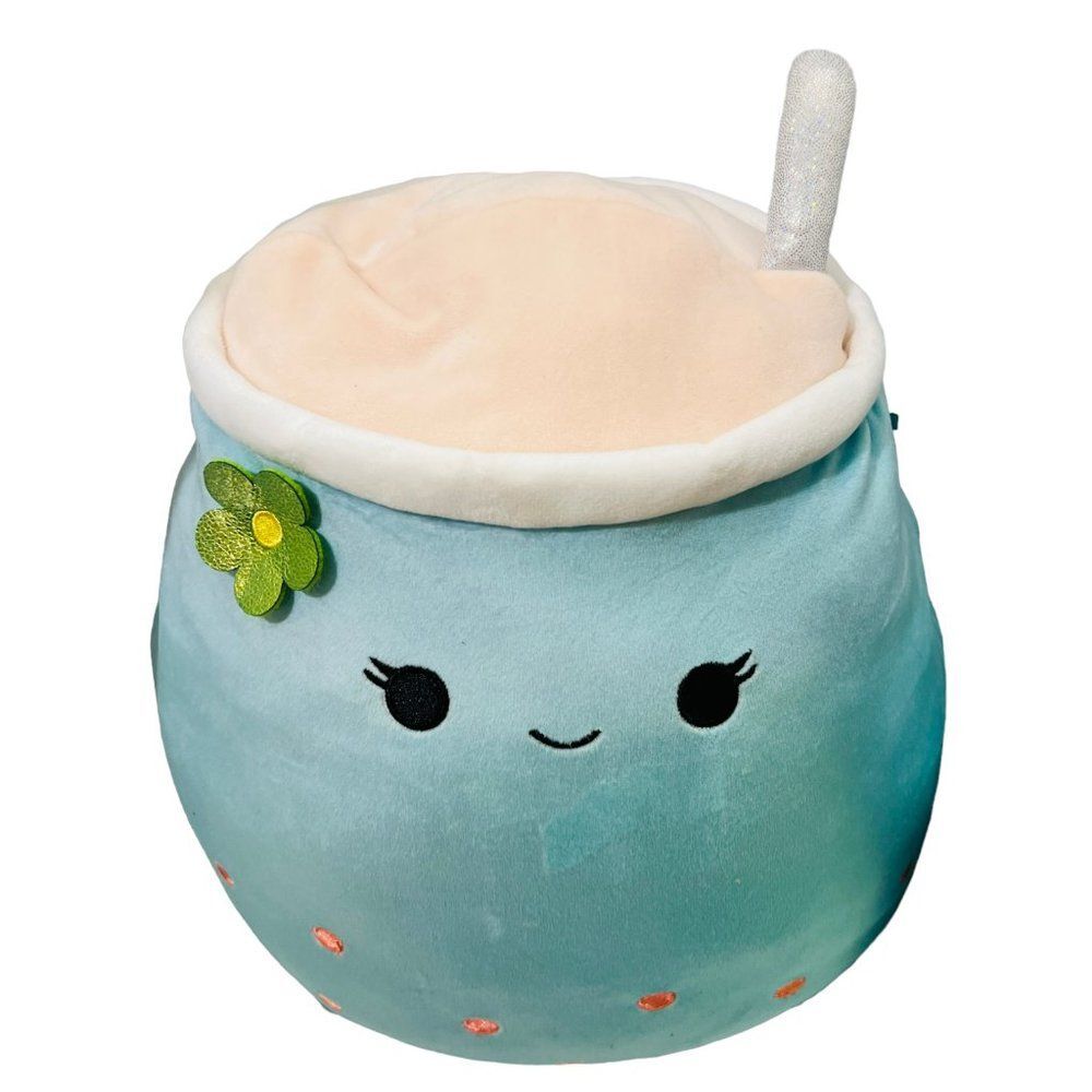Squishmallows Abe Bearded Dragon (Target Exclusive) & Jakarria Boba Tea Lot of 2 - Picture 10 of 16